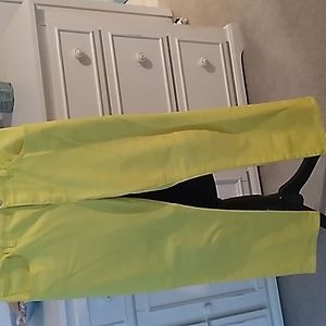 LRL Lauren Jeans Co. Yellow Ankle, inseam 28"